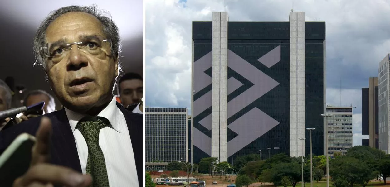 Paulo Guedes e Banco do Brasil (Foto: Agência Brasil)