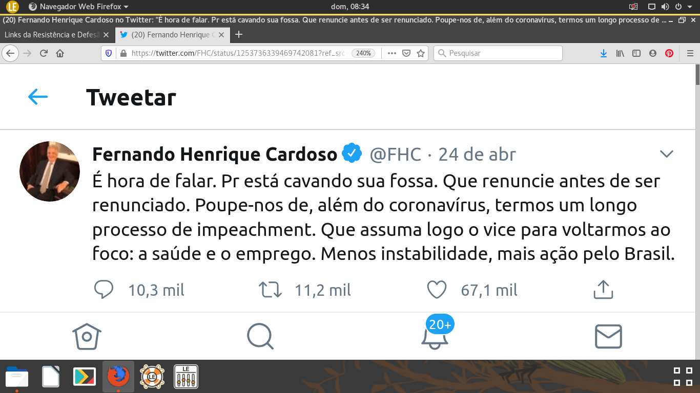 Hora de Falar - FHC - Twitter-print